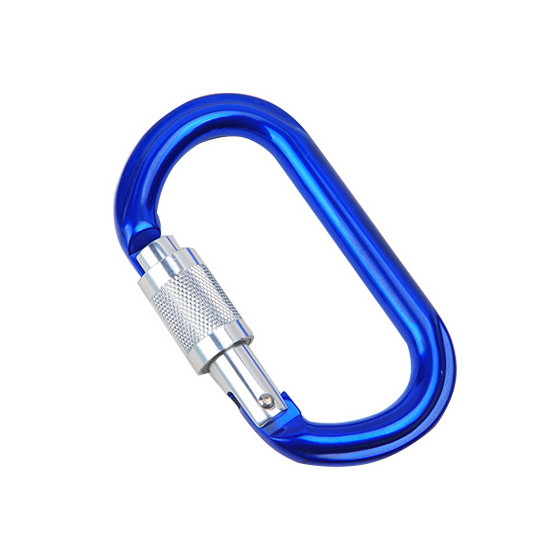 Mini Screw Lock Rock Climbing Carabiner Locking mini swivel carabiner wholesale, custom aluminium climbing carabiner