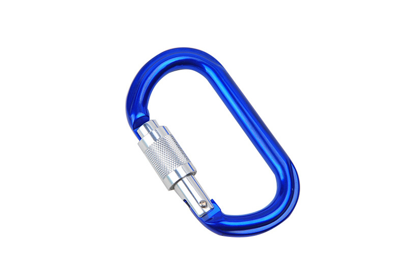 Mini Screw Lock Rock Climbing Carabiner Locking mini swivel carabiner wholesale, custom aluminium climbing carabiner