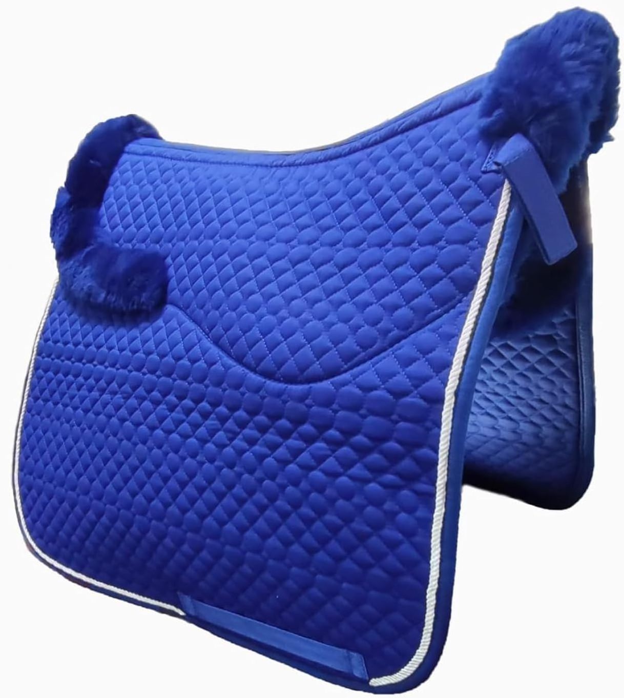 Wholesale Cheap Custom Sheepskin Woolen Sheepskin Saddle Pads Bulk Western Dressage Horse Pad