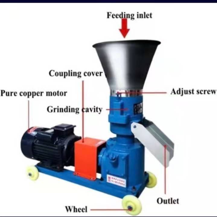 Feed pellet machine parts granular mill parts including pellet millstone press wheel  for home use