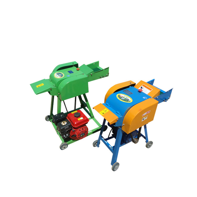 Tractor pto driven cattle sheep feed processing machine straw chopper grinder chaff feed cutter machine