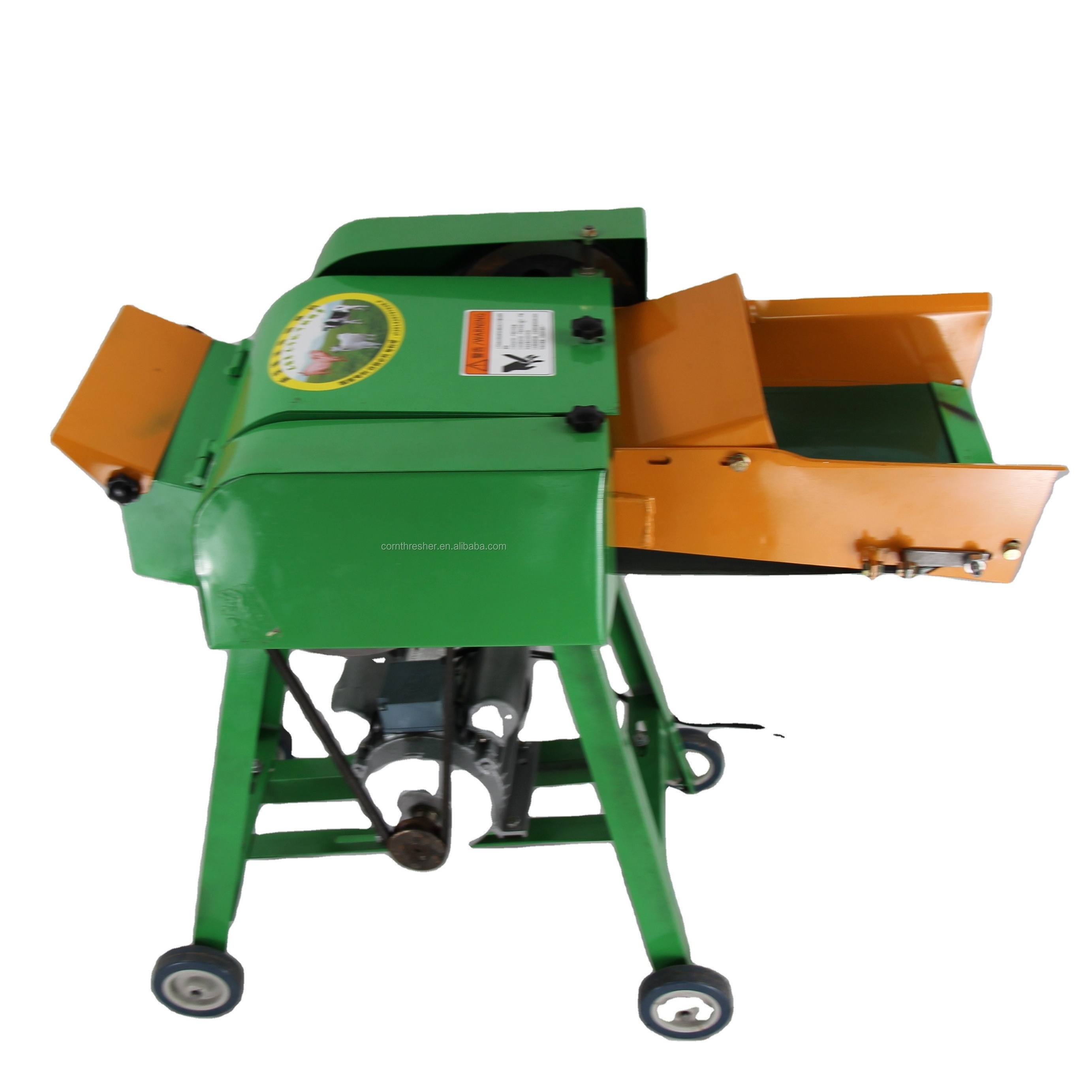 Cutting Machine Animal   Feed Grass Silage Paddy Mini Chaff Cutter Machine