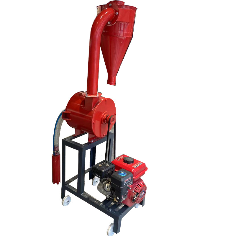 Maize Corn Rice Peeling Crusher Animal  Feed Mill Grinder Machine