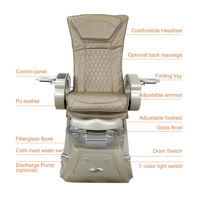 Hot Selling Salon Furniture spa pedicure chair Cheap pedicure Equipment Professional