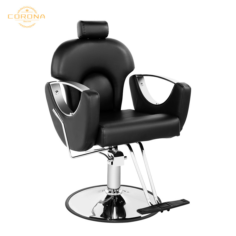 Barber Shop Chair Hair Salon Equipment Heavy Duty Hydraulic Barber Chair