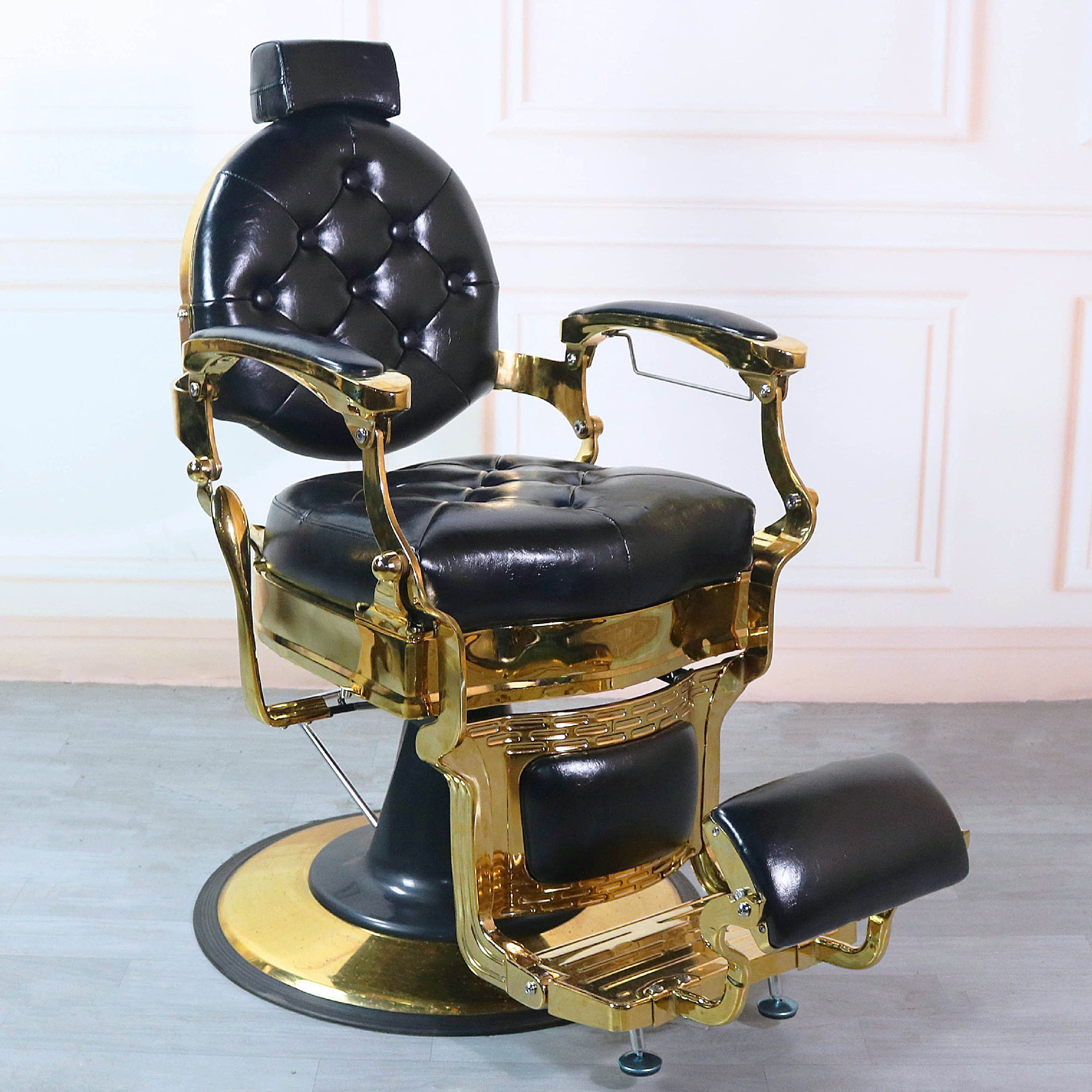 Salon Furniture Vintage Man Antique Barber Chair Hair Salon For Sale