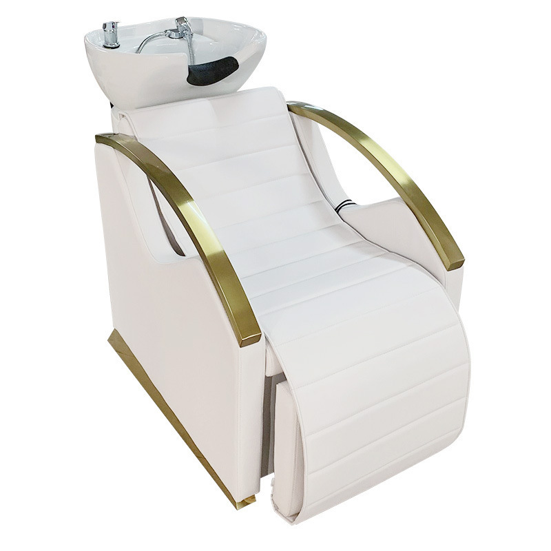 Electric Hair Washing Chair Shampoo Be  Salon Massage Shampoo Station Sink And Chair