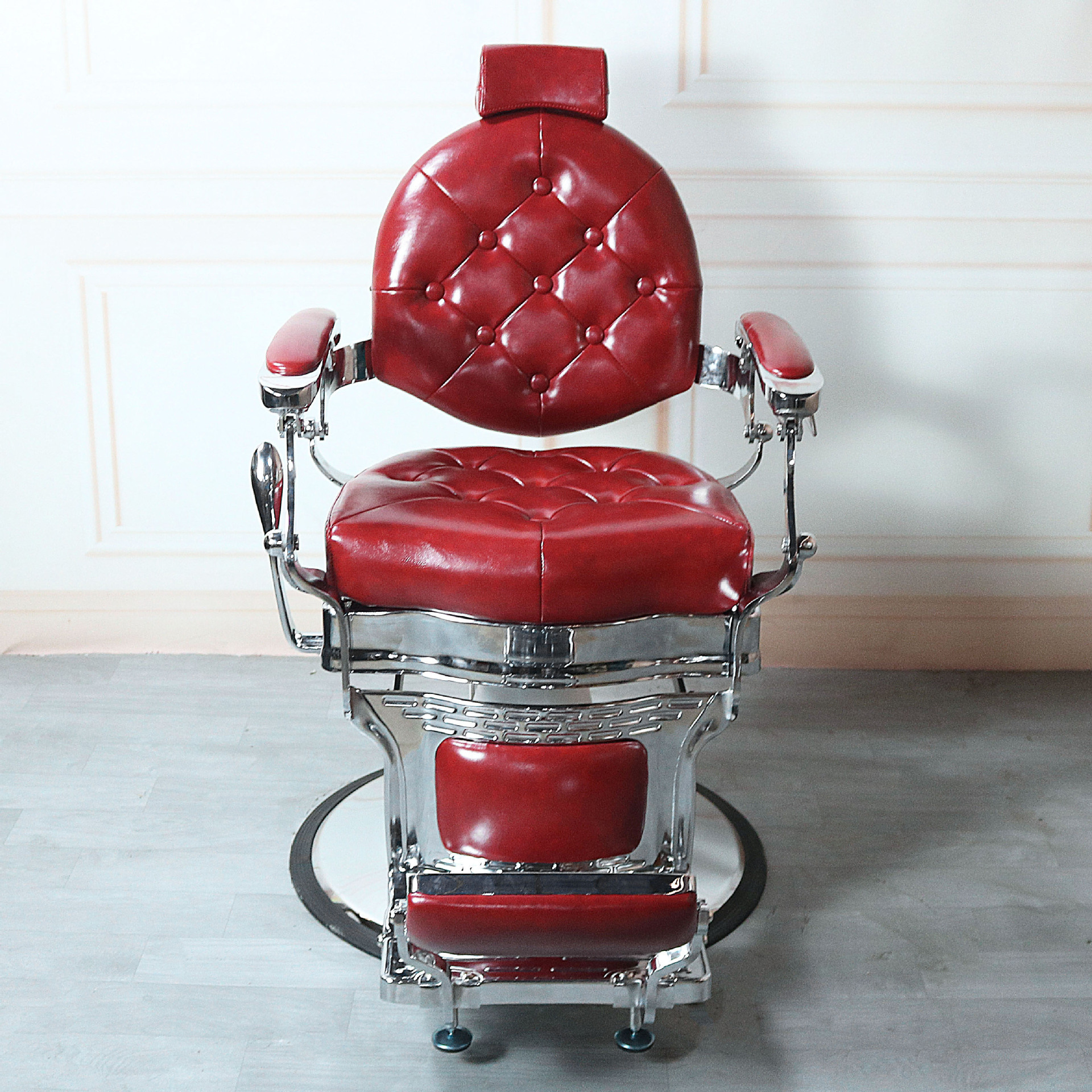 Salon Furniture Vintage Man Antique Barber Chair Hair Salon For Sale