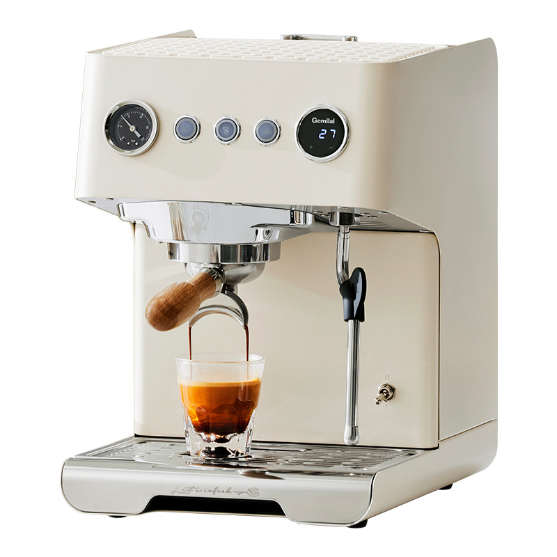 Gemilai CRM3028 best 2024 small kitchen appliances dual boiler multi-function semi automatic home espresso coffee machine