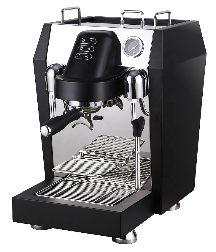 Semi Automatic Italian Cappuccino 15 bars 58mm Commercial Espresso Coffee Machine With Milk Frother