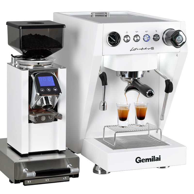 Gemilai CRM3128 arabic meticulous multi-function commercial professional espresso hand press coffee maker electric