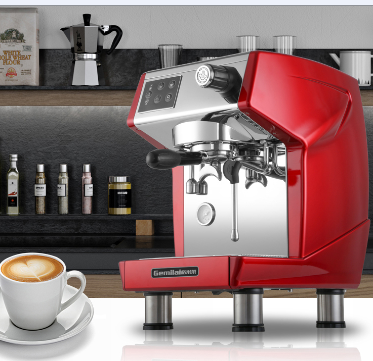 Gimilai CRM3200 15 Bar Sleek 1.7L Espresso Coffee Machine, 220 Volt Coffee Maker within Milk Frother Cafe Corrima