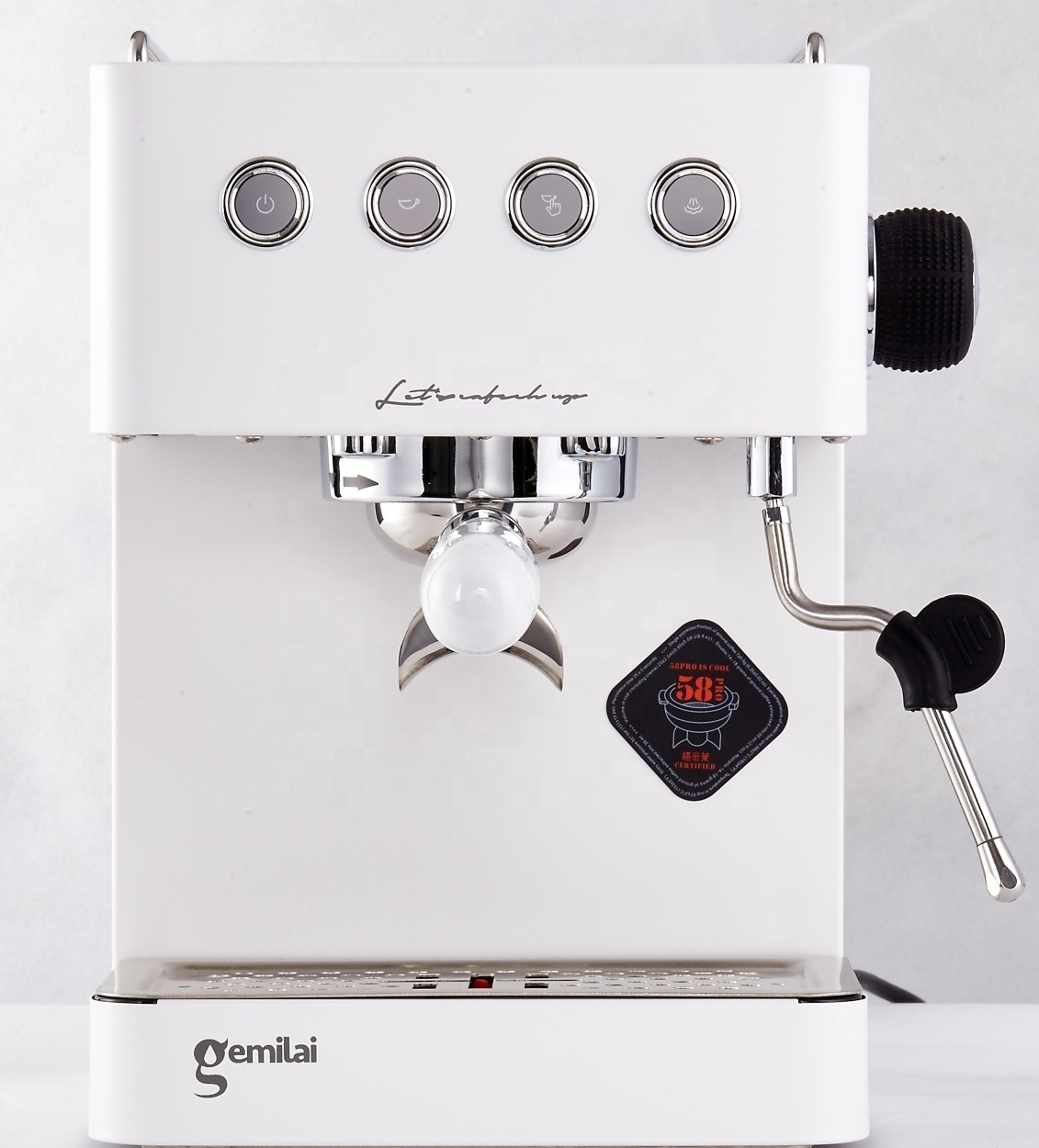 Hot-Household use Espresso Coffee Machine Gemilai coffee maker with stainless steel housing- CRM3005G