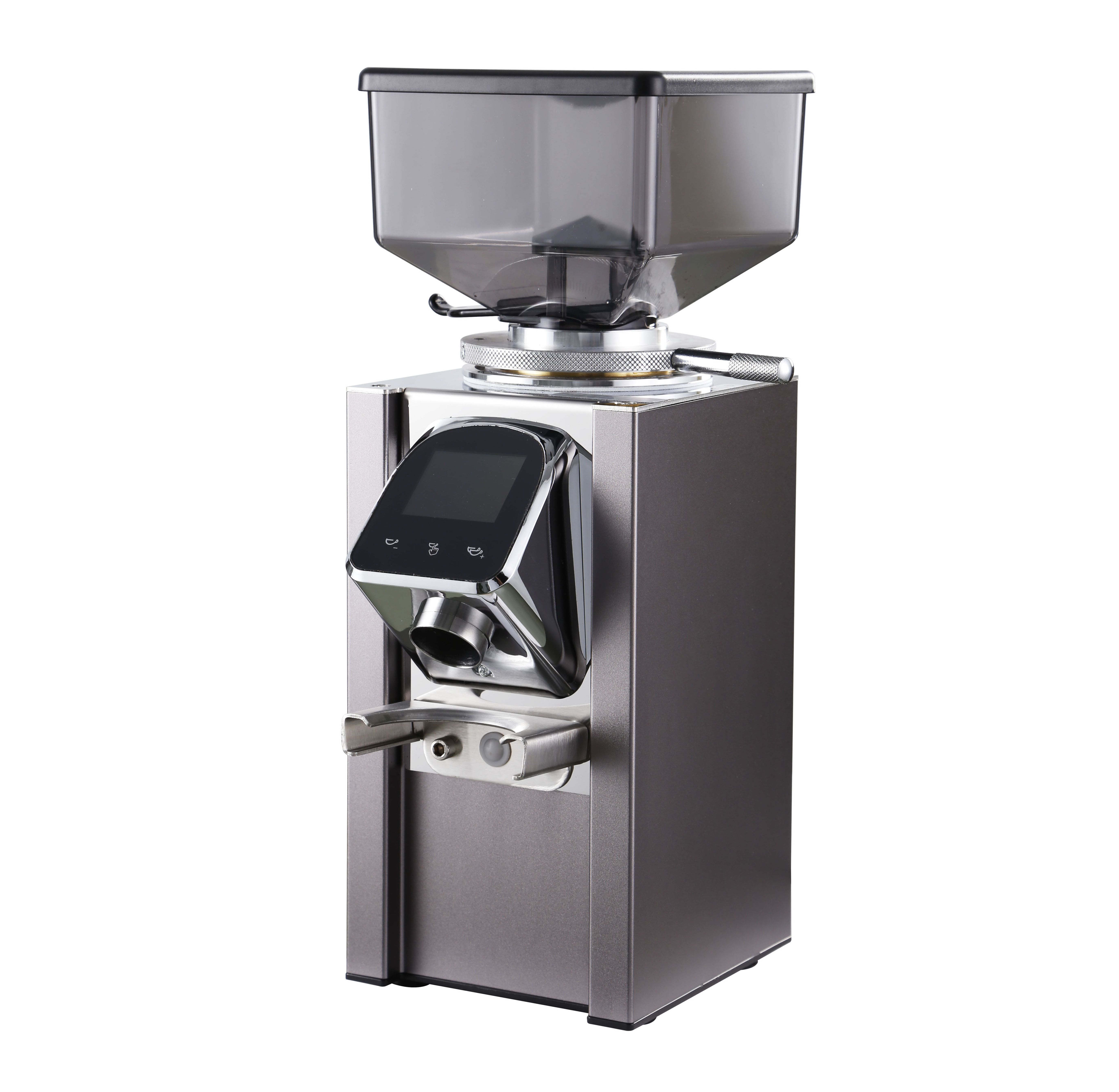 Professional Coffee Grinder Espresso commercial stainless steel 64 mm flat burr coffee grinder CRM9016 NEW