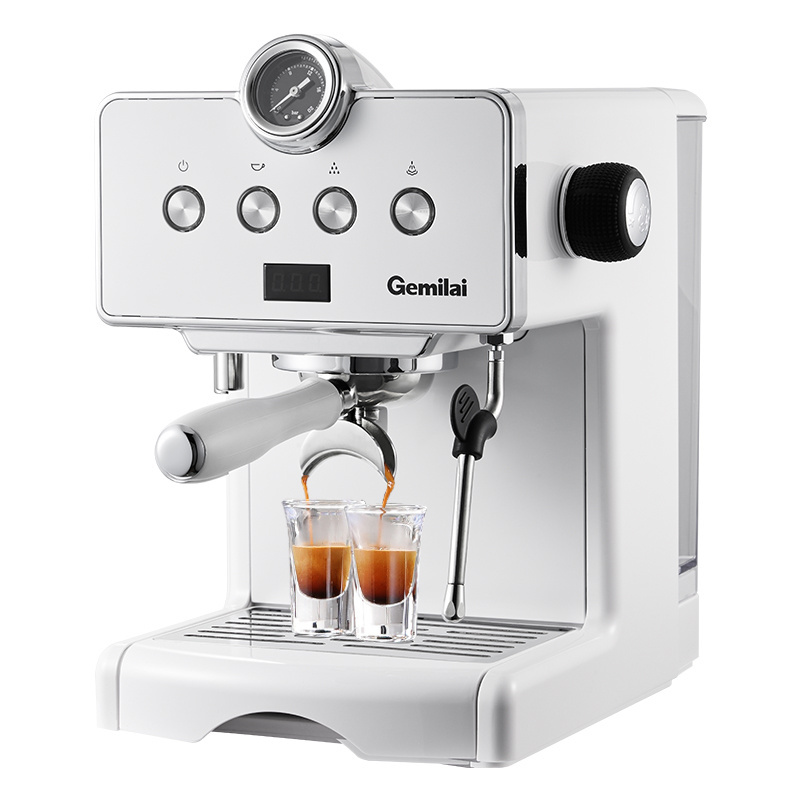 Gemilai CRM3610 Premium baresta coffee equipments 15 bar semi automatic coffee makers and expresso maker machine home use