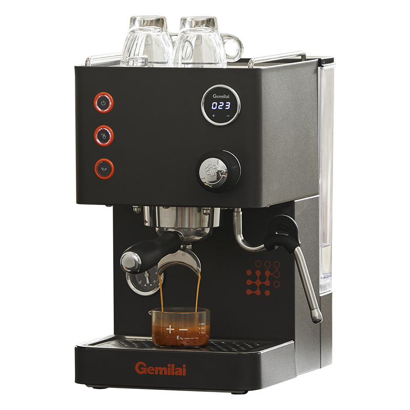 Gemilai CRM3007L Sale imported coffee pump retro steam foam manual home expresso coffee makers machine