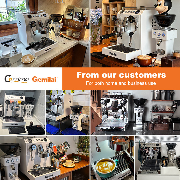 Gemilai CRM3145 commercial robots cafe coffee mixer coffee shop semi-automatic single group espresso machines