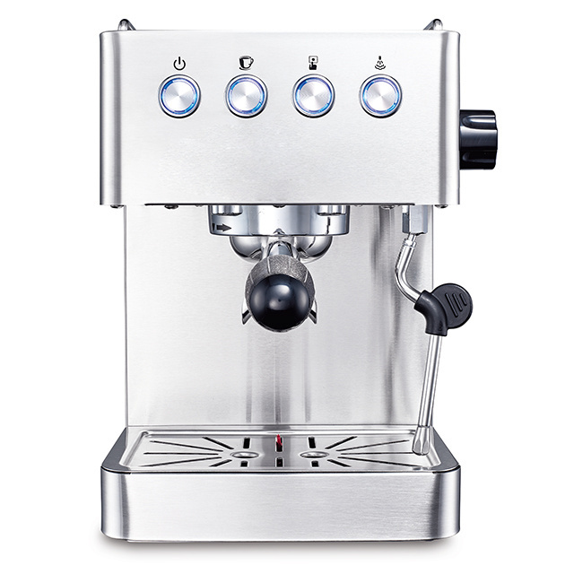 coffee machine stainless steel housing 15bar espresso coffee maker for household