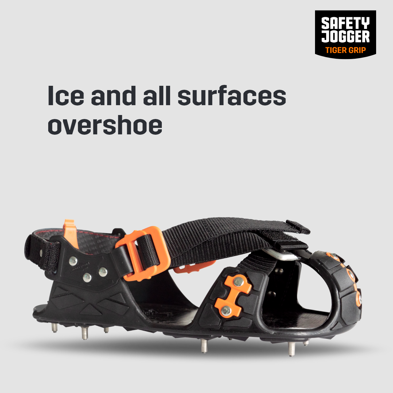 Quality Guarantee Interchangeable Spike Ice And All Surfaces Traction Overshoe For Sale