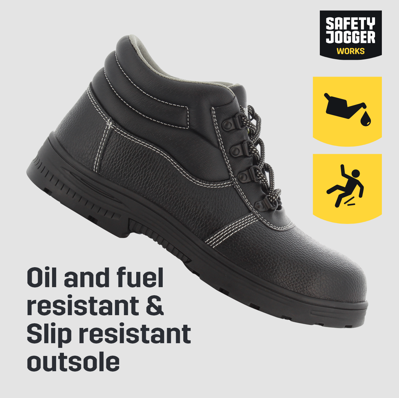 LABOR SAFETY JOGGER Heat Resistant Mid Cut Working Boots