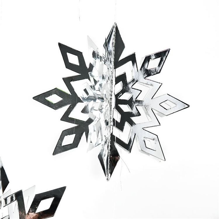 Party Snowflakes Adornment Happy New Year Merry Christmas Decoration