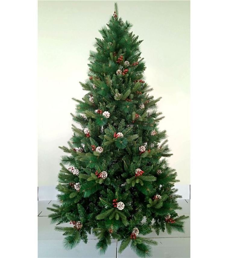 Best Seller Wholesale Custom Holiday Xmas Decoration Artificial Hinged LED Pre-Lit Christmas Tree