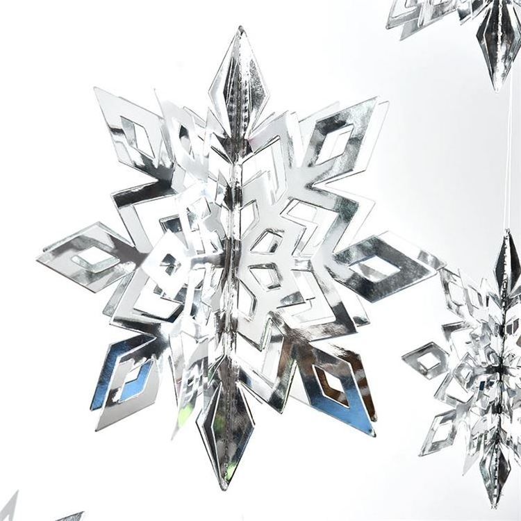 Party Snowflakes Adornment Happy New Year Merry Christmas Decoration