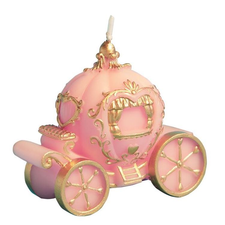 New Creativity Birthday Wedding Pumpkin Cart Art Gift Cake Candles