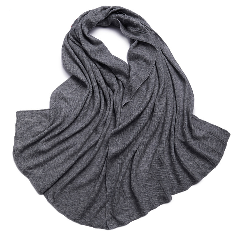 AKnitted 10% Pure Cashmere 90% wool Mongolia Blanket  Merino Baby Wool Cashmere Throw Blanket Knit