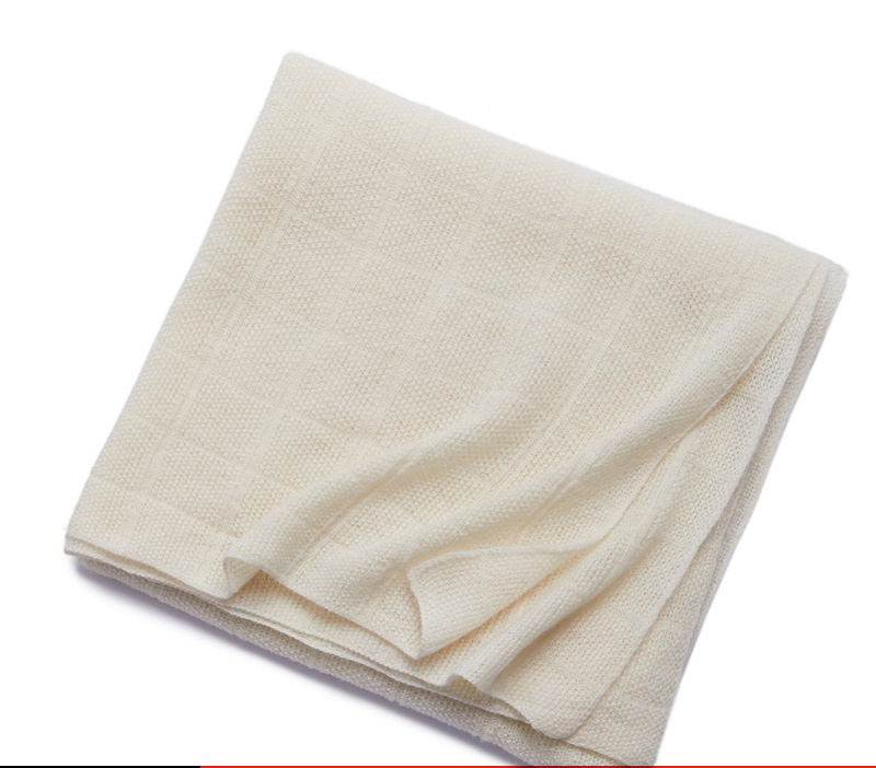 AKnitted 10% Pure Cashmere 90% wool Mongolia Blanket  Merino Baby Wool Cashmere Throw Blanket Knit