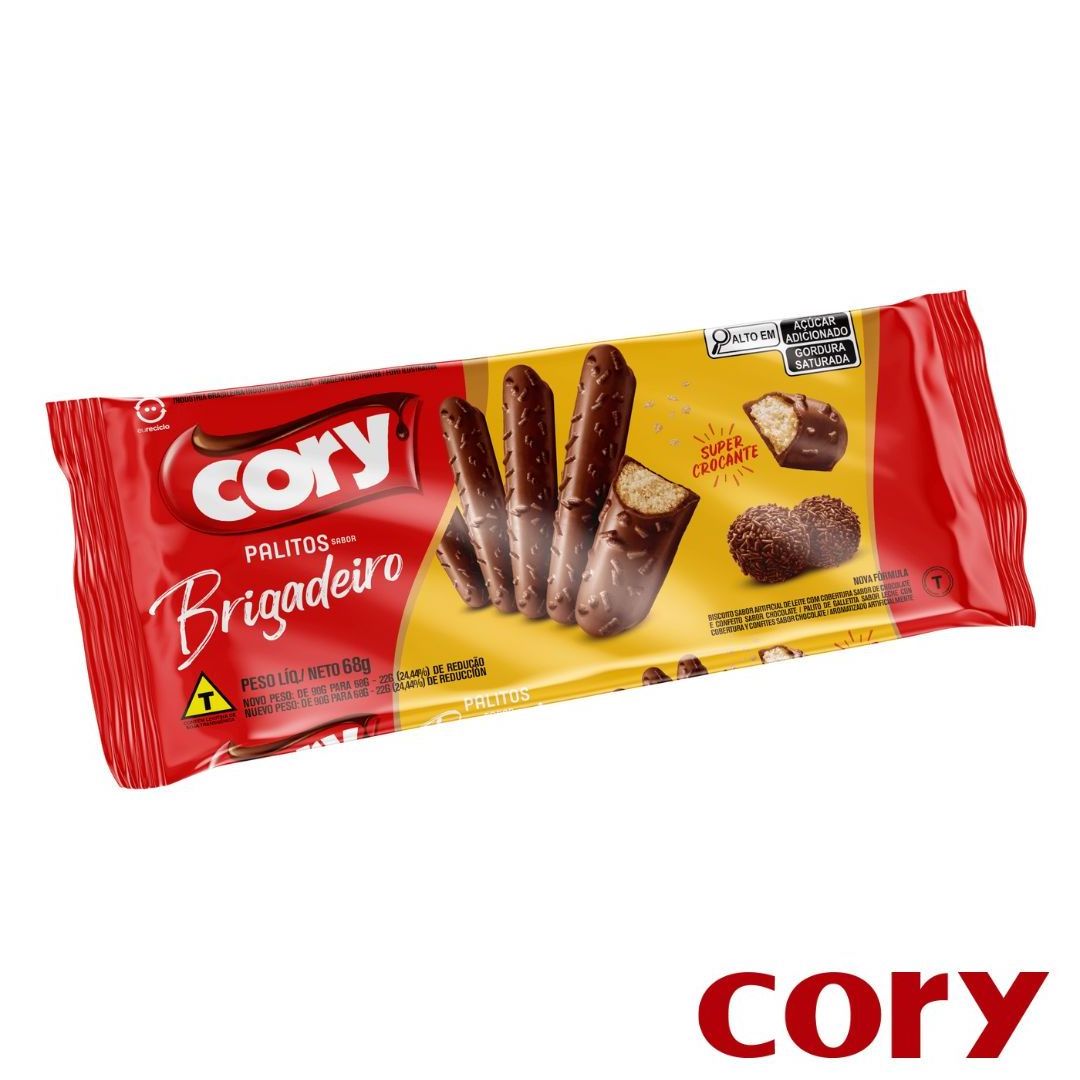 (PALITOS CORY) FINGER COOKIES MILK FLAVOR WITH CHOCOLATE CHIPS COVERED