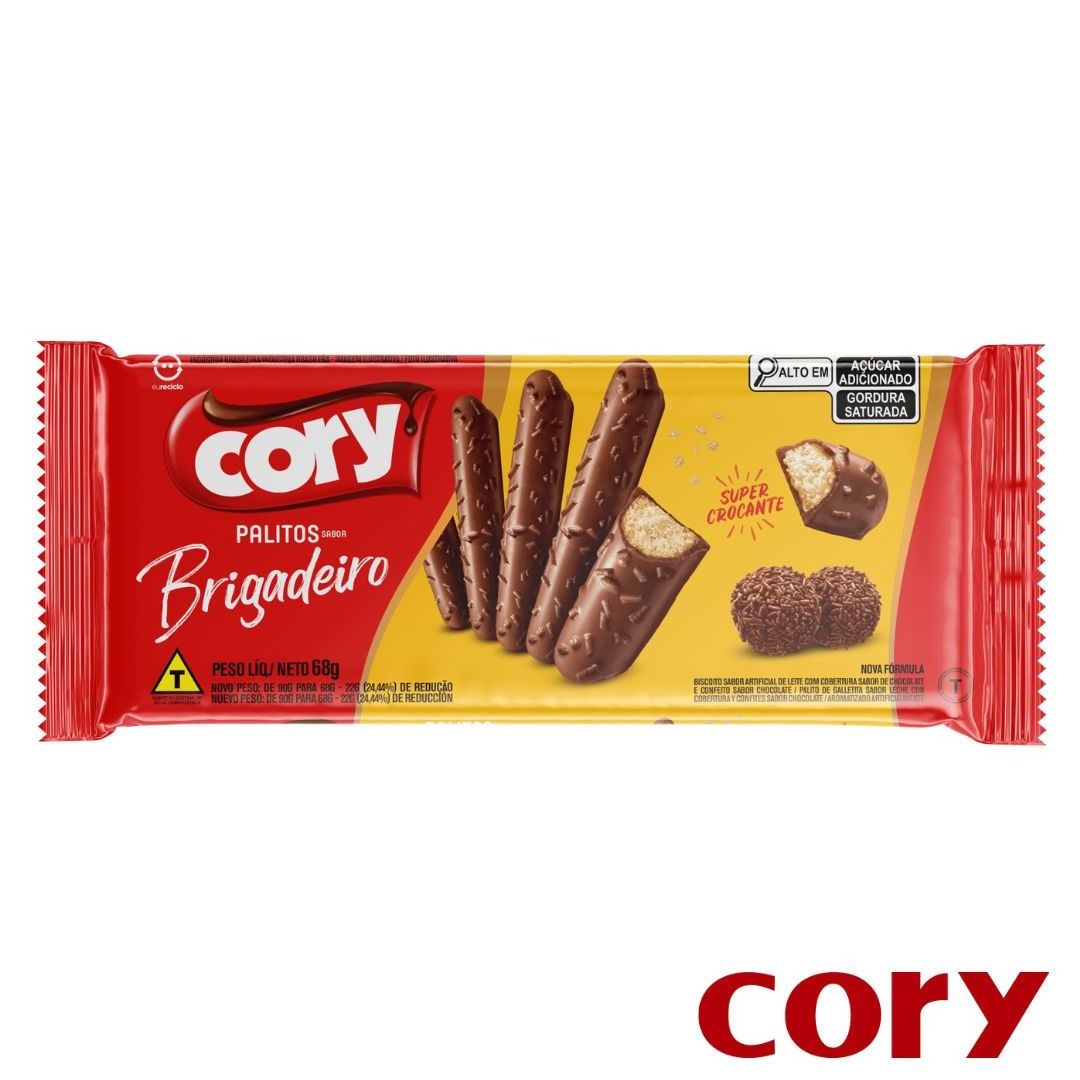 (PALITOS CORY) FINGER COOKIES MILK FLAVOR WITH CHOCOLATE CHIPS COVERED