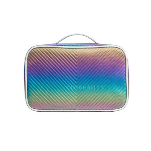 make up case beauty bag vanity bag nail bag beauty case make up accessories with LED lighted mirror