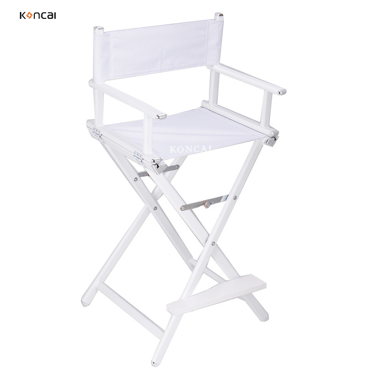 FAMA factory Professional Aluminum Folding Makeup Chair Barber chair beauty salon chair with or without headrest