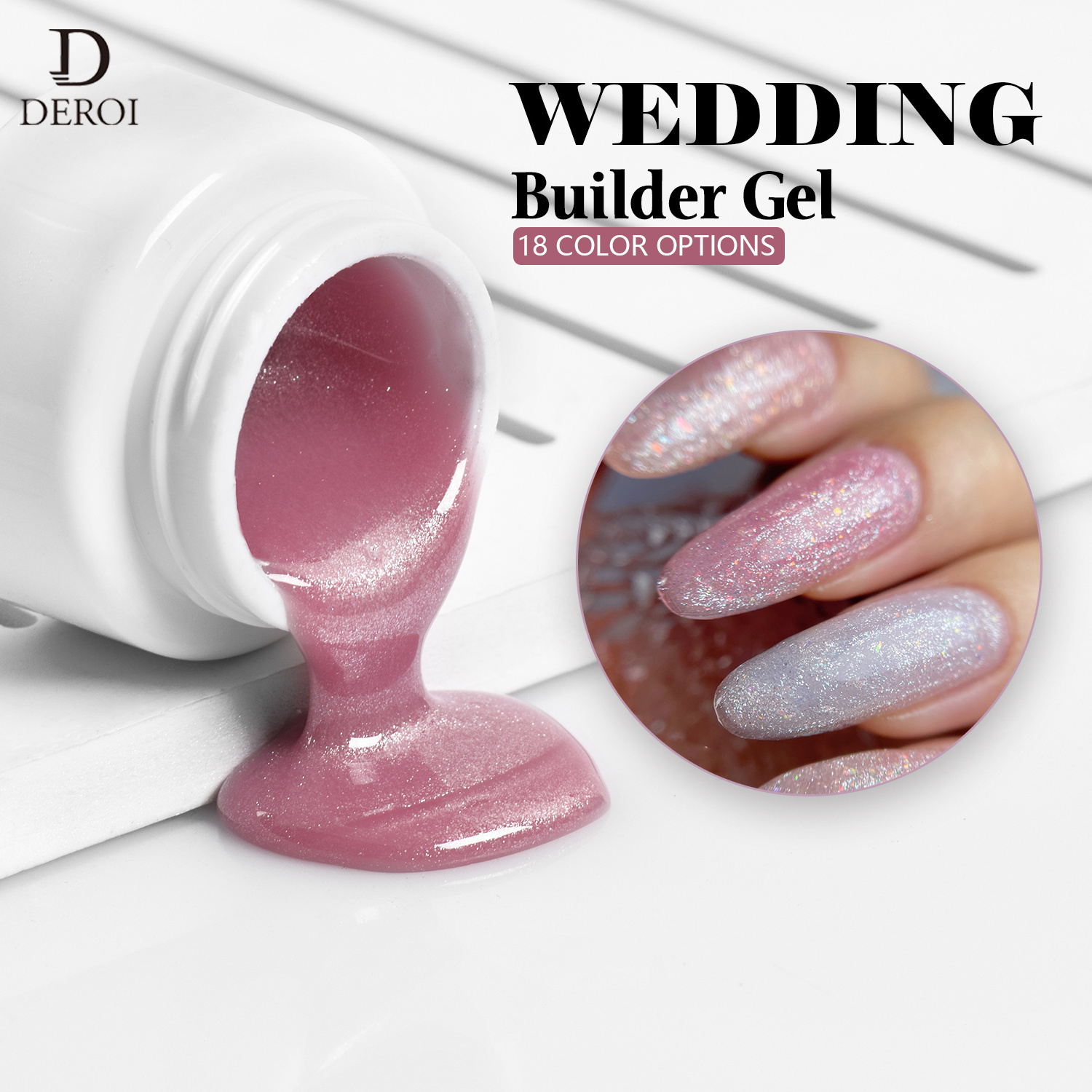 New Arrival 18 Colors Builder Gel In A Bottle Private Label Glue Gel For Nail Extensions Professional Hema Free Gel Builder