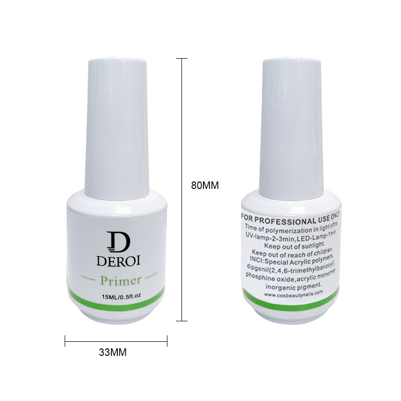 private label bulk acid free acrylique protein bond nail primer and dehydrator polish