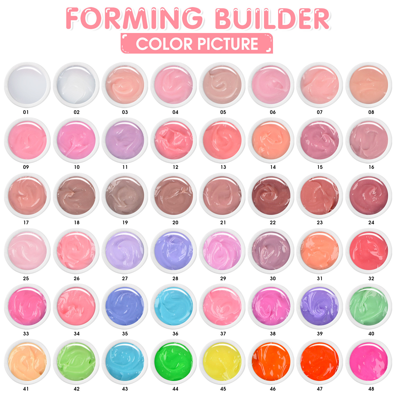 Private Logo Hard Gel Jelly Clear Nail Builder Extension Liquid Gel Colors Enhancing Gel