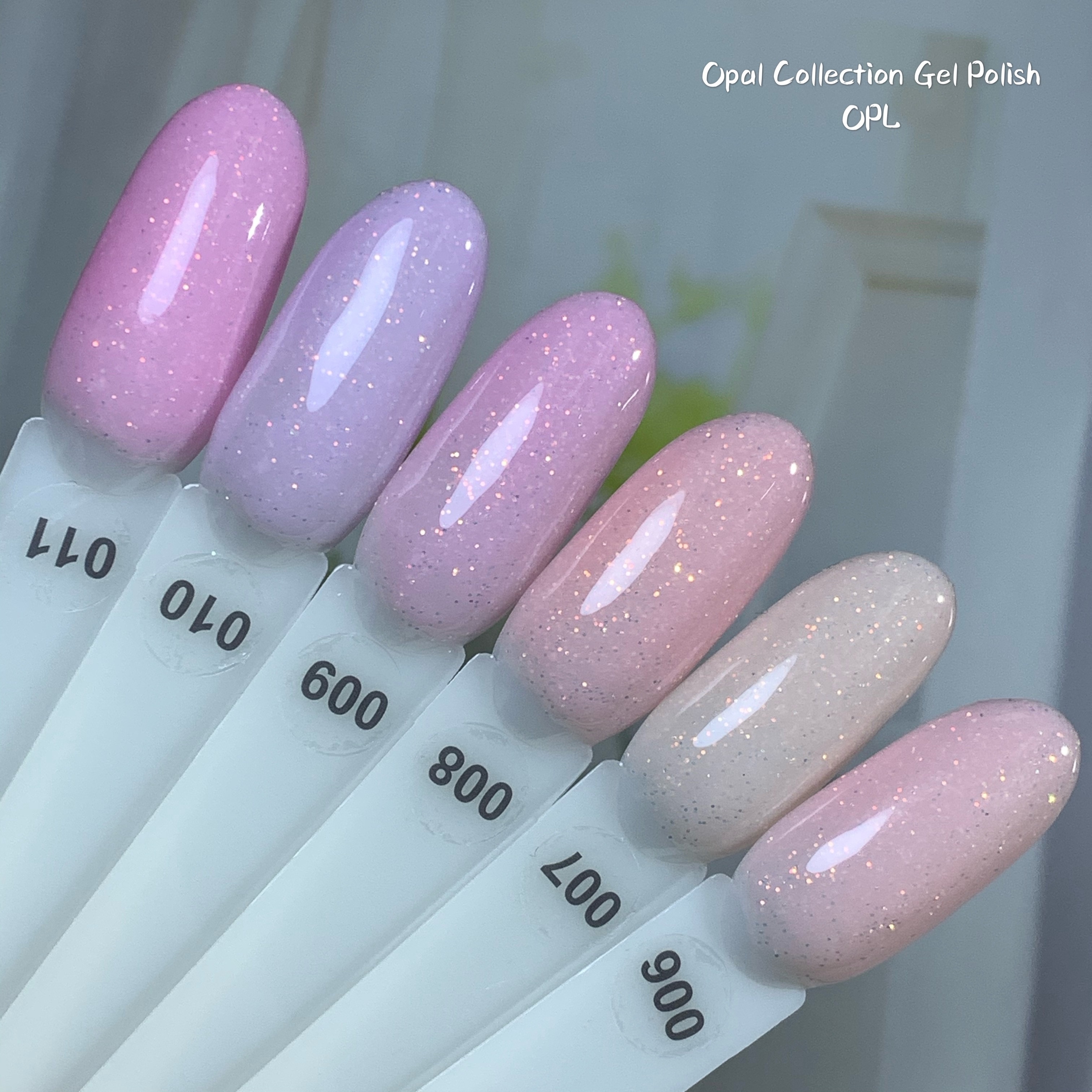 Private Label OPAL COLLECTION GEL POLISH Pretty Color  High Pigmented GEL POLISH for Nail Art