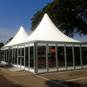 Aluminum frame modular pagoda tent gazebo event tent car parking tent