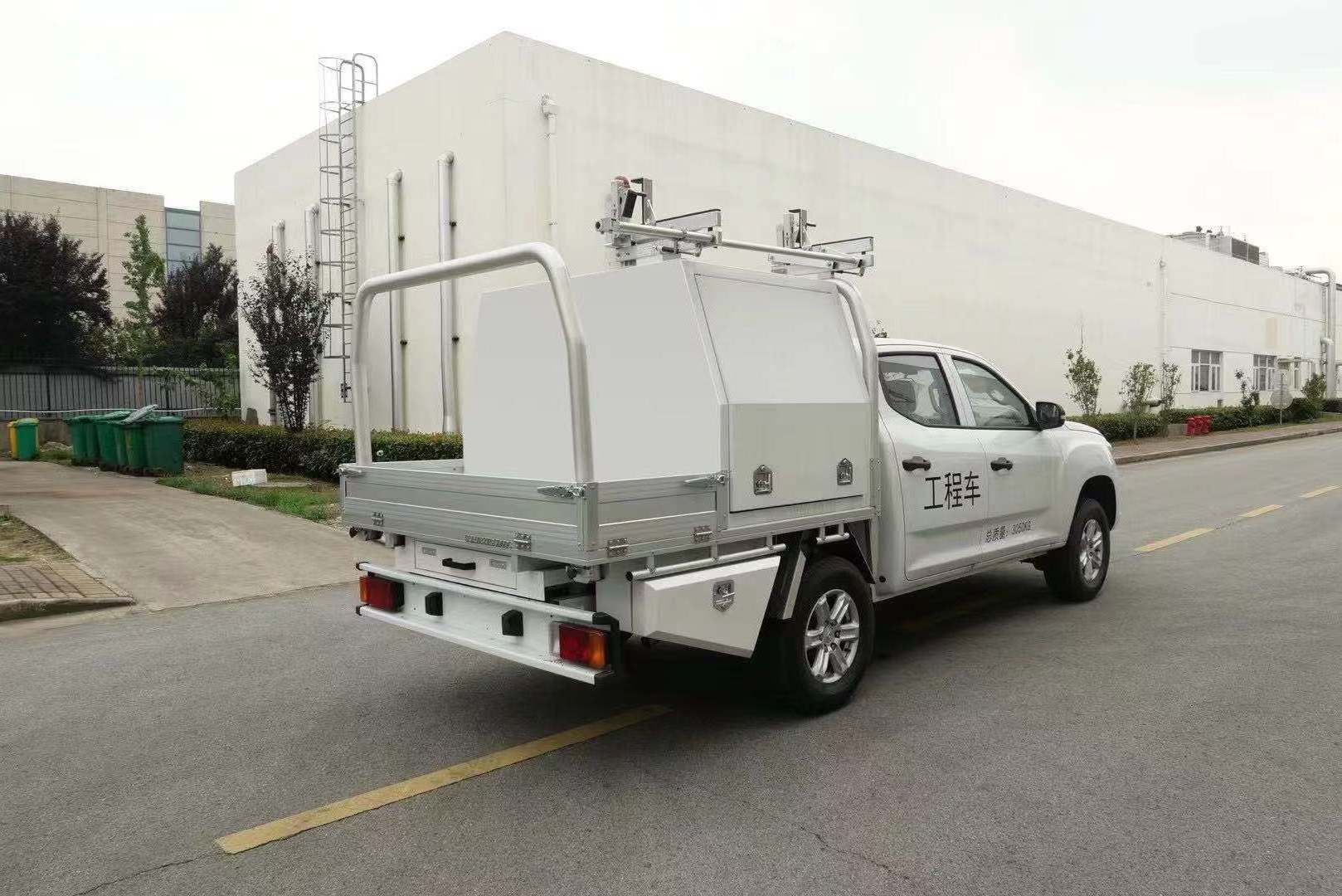 aluminium ute tray body with canopy and toolbox