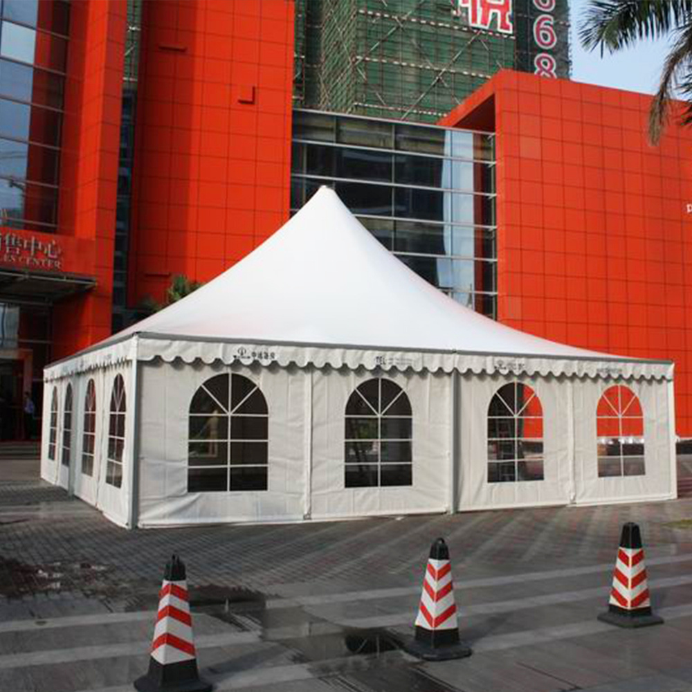 6x6 Garden Wedding Party High Peak Pagoda Canopy Tent for Sale