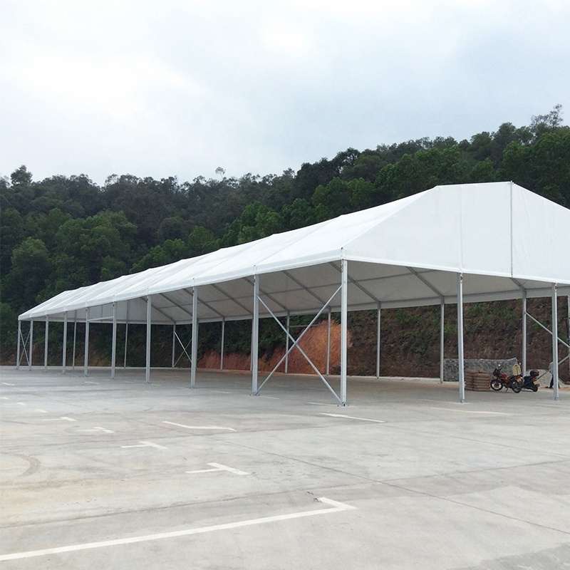 COSCO Outdoor Aluminum Frame Wedding Transparent Clear Glass Marquees Tents Houses Glass Wall and Door Polygon Roof Events Tents