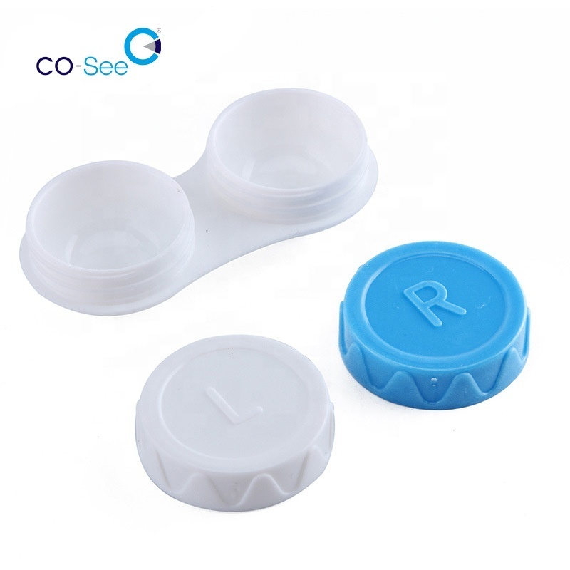 Colorful Cute Contact Lens Case Bulk Box Holder Container Soak Storage Kit