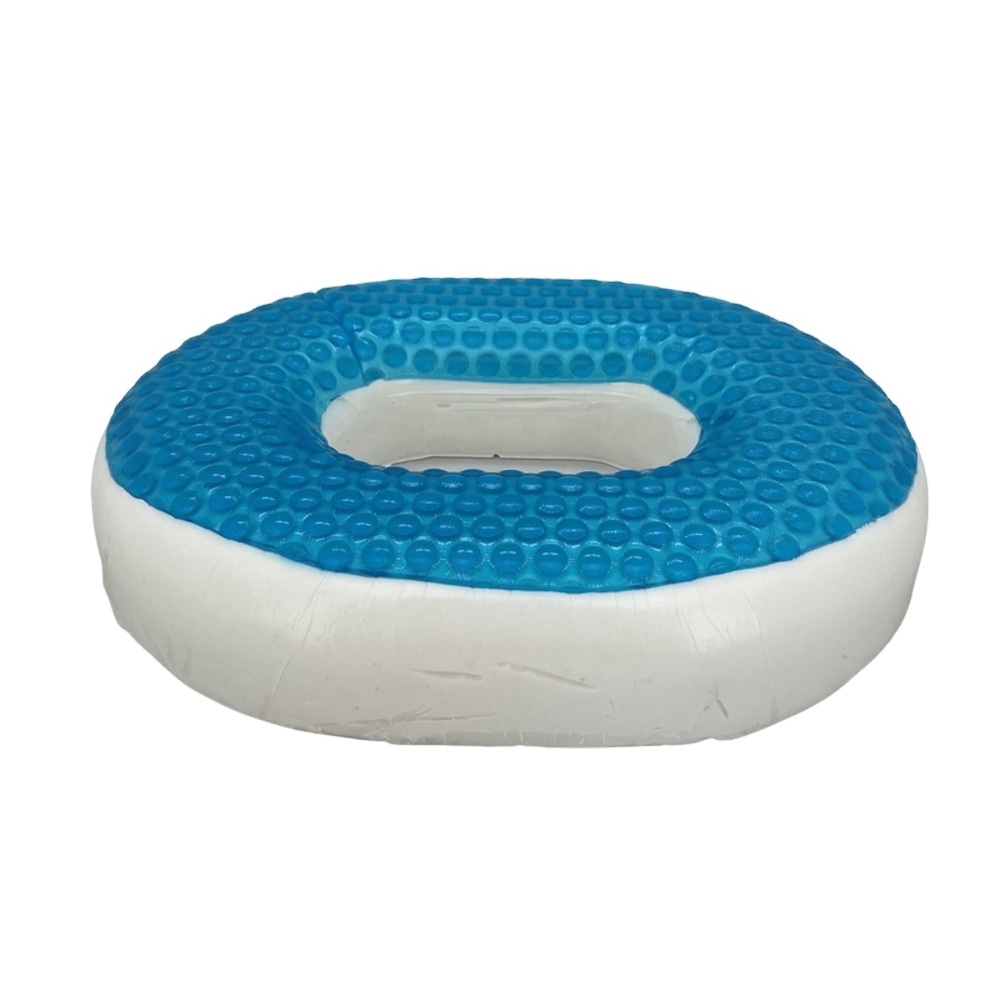 Factory Direct Mold Tailbone Gel Hemorrhoid Round Ring Donut Silicone Cooling memory foam Seat Cushion