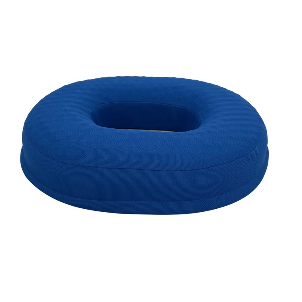 Factory Direct Mold Tailbone Gel Hemorrhoid Round Ring Donut Silicone Cooling memory foam Seat Cushion