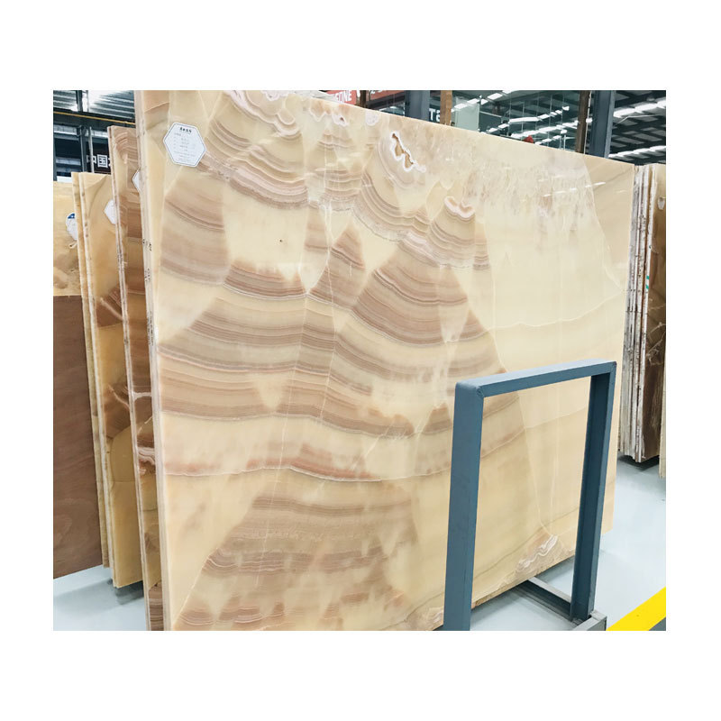 Premium quality big slab Orange onyx stone marble price