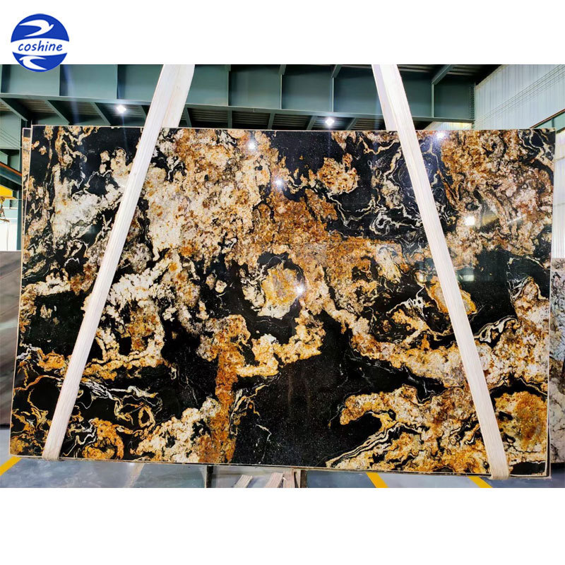 Natural Stone Brazil Black Titanium Granite for direct buy china