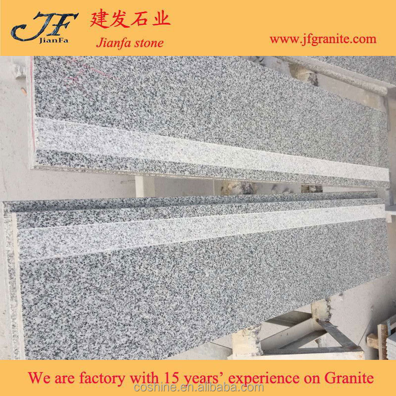 Hubei G603 Granite outdoor polished anti-slip Cheap granite steps for stair