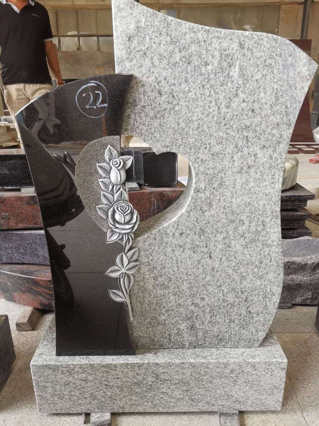 Cheap Price Granite Monuments Tombstone Grave Stone,Hot Products Tomebstone Flower Pots,Ireland Headstones Usa Monument