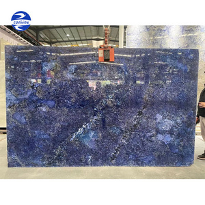 Wholesale macauba leathered blue ice louise stone ocean blue granite slab for countertops